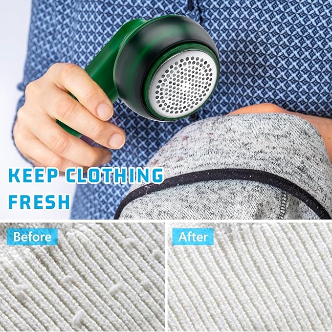 Premium Electric Lint Remover – Restore Your Clothes Instantly