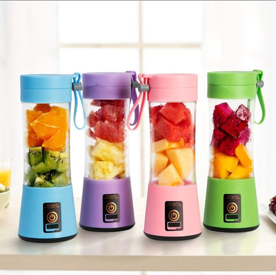 Portable USB Rechargeable Mini Blender – 450ml