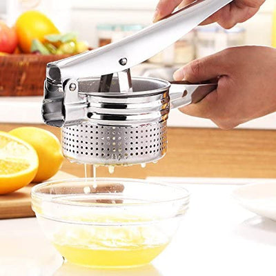 Potato Presser Manual Machine Hand Press Potato, Fruit Cutters Presser, Fruit Squeezer