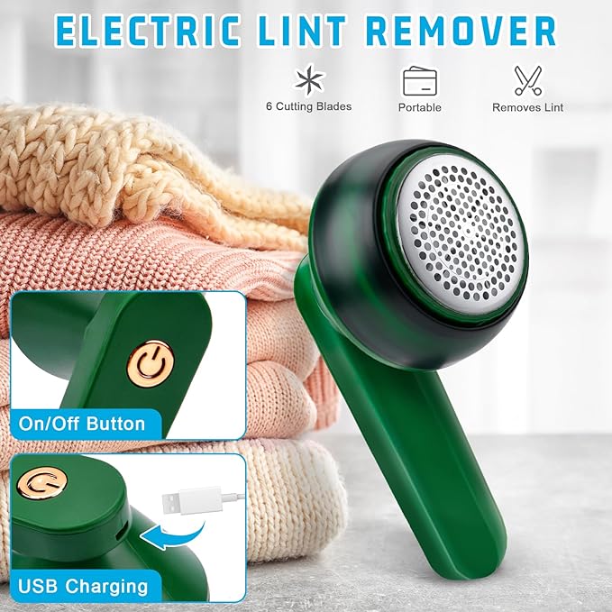 Premium Electric Lint Remover – Restore Your Clothes Instantly